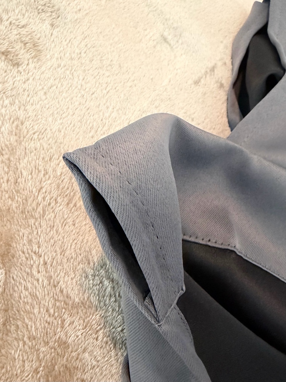 Dark Grey Blackout Curtains Two Pack - Picture 2 of 3